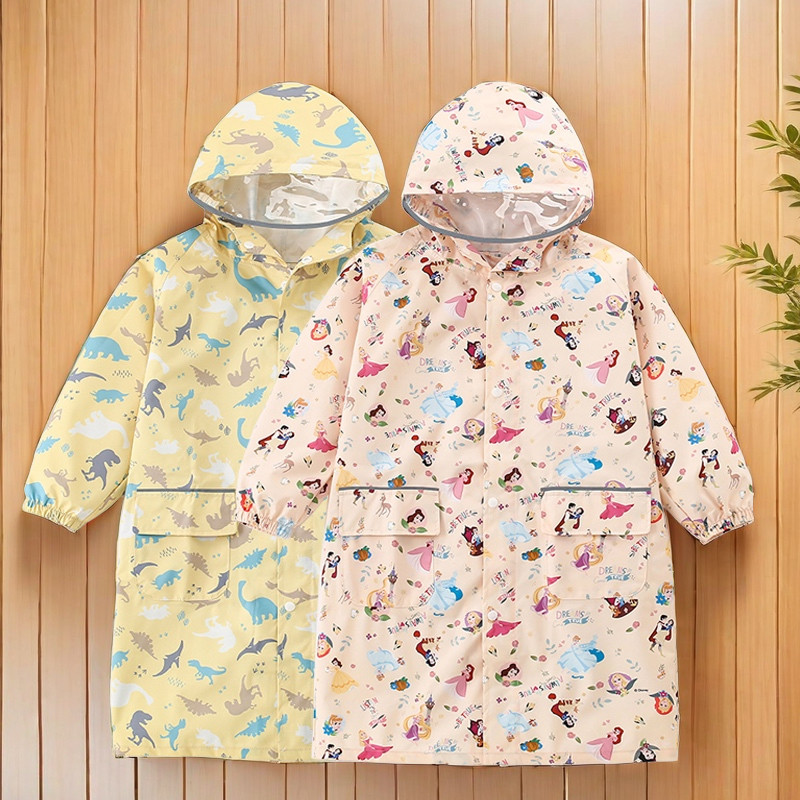 新款夏季卡通薄款速干透气儿童雨雨披/雨衣