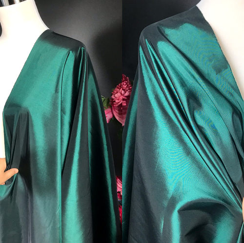 57-82变色龙双色糖果缎婚纱礼服时装布料有光泽幻彩布料面料
