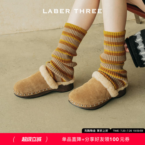 MIU系毛毛穆勒拖一脚蹬
