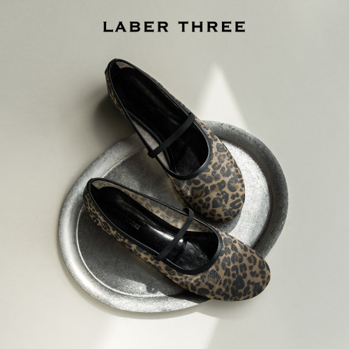 LABERTHREE轻量感豹纹玛丽珍