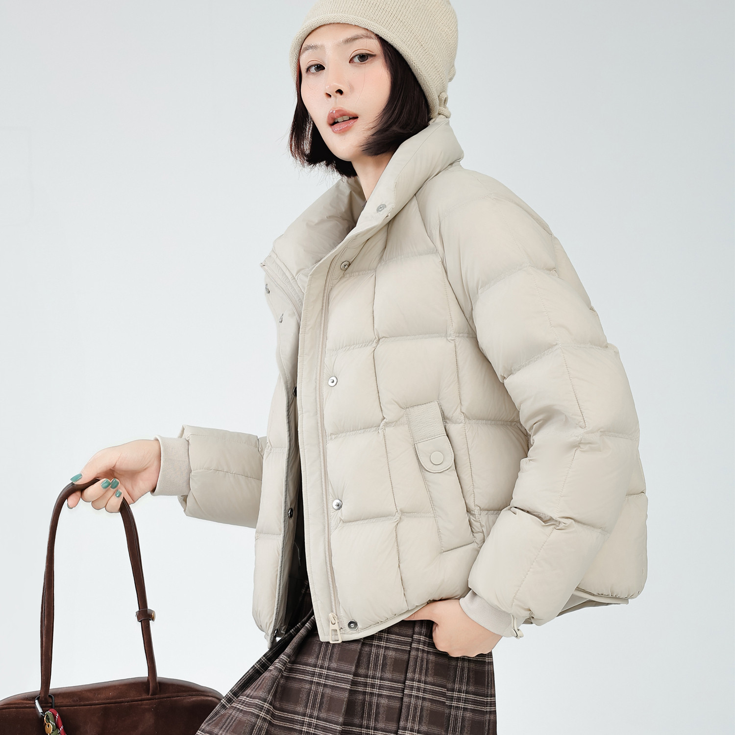 短款面包服2025冬季新款