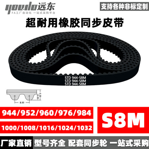 工业皮带橡胶同步带YOUDO