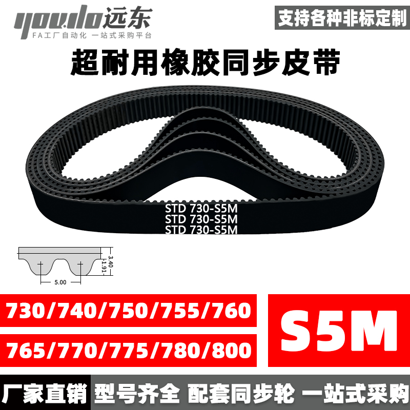 同步带橡胶同步带YOUDO橡胶