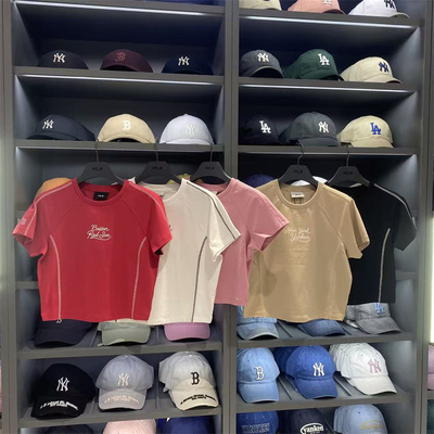 韩国代购陈先生韩国站mlb短袖T恤半截袖女款26新款3FTSV0263