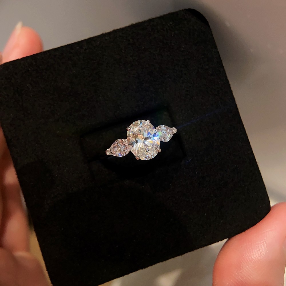 经典鸽子蛋三生石戒指G色2克拉仿真钻梨形925纯银轻奢高级感婚戒,饰品/流行首饰/时尚饰品新,银饰戒指,淘宝优惠券,粉丝福利购,淘宝优惠卷