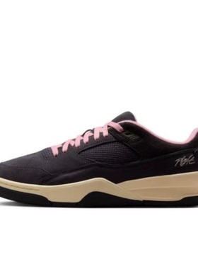 新款复古ajflightcourt板鞋灰色男鞋黑粉女学生篮球鞋蓝色运动鞋