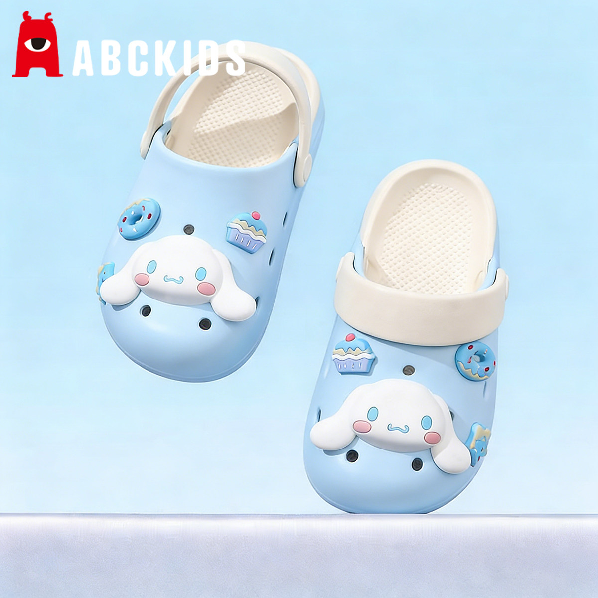 玉桂狗儿童洞洞鞋2026夏季新款防滑软底沙滩女童拖鞋女孩宝宝大童