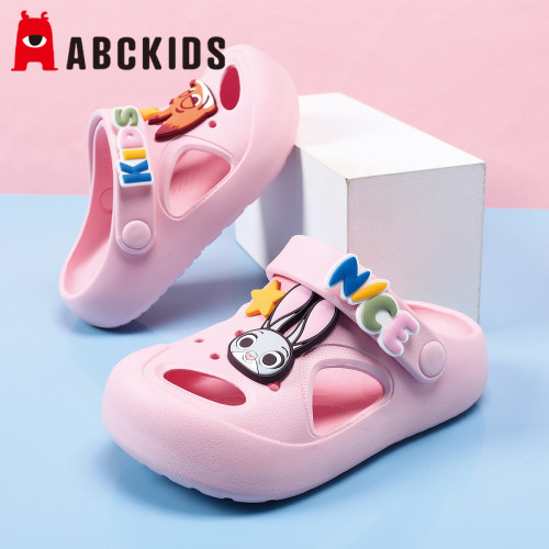 abckids朱迪洞洞鞋新款沙滩鞋