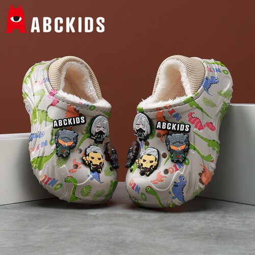 ABCKIDS三角洲儿童棉拖鞋男童