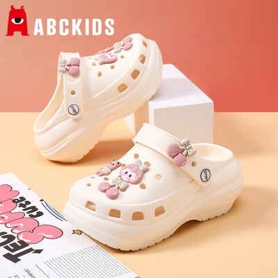 Abckids儿童夏季洞洞鞋防滑