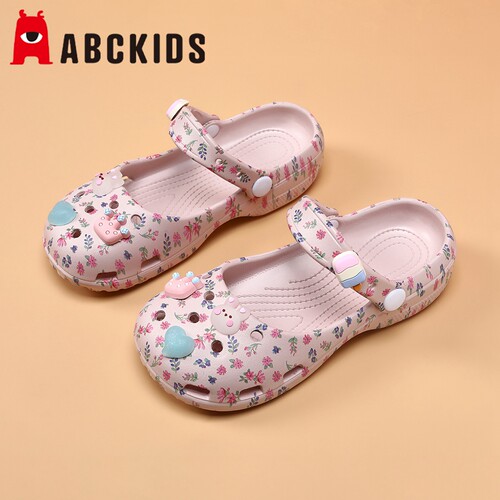 abckids儿童洞洞鞋夏季