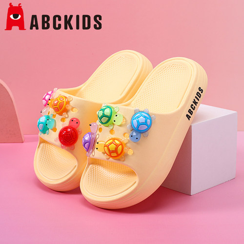 abckids夜光小乌龟儿童拖鞋