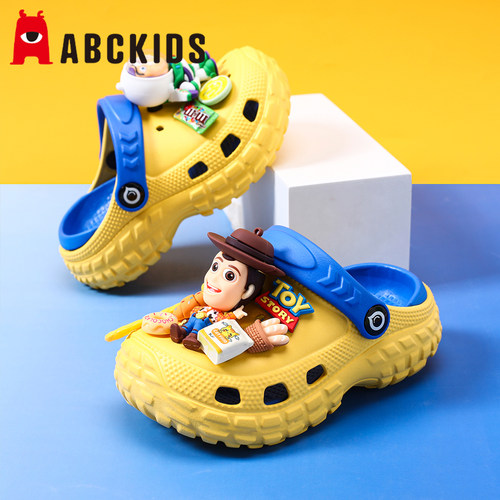 Abckids男童洞洞鞋男孩拖鞋