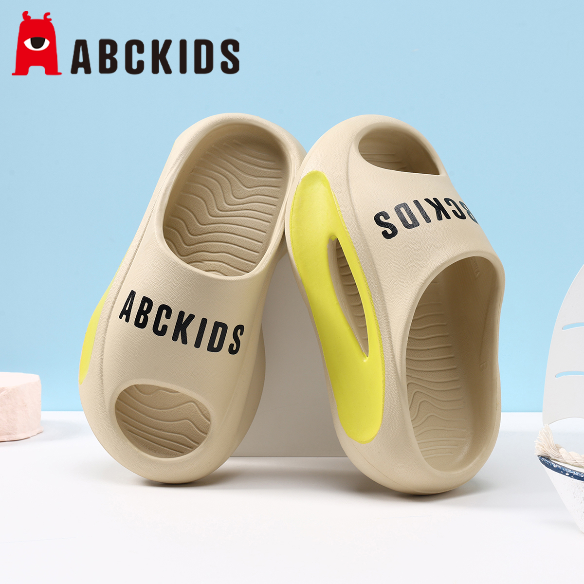abckids儿童拖鞋浴室洗澡