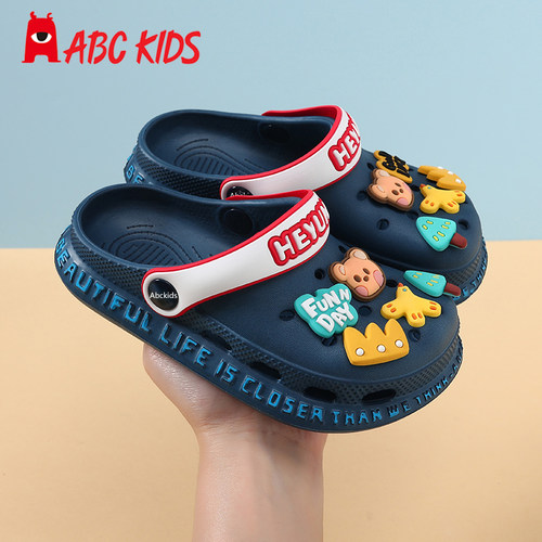 Abckids男孩凉鞋小熊夏季