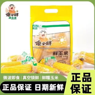 傻小胖内蒙古黄糯玉米新鲜软糯香甜代餐粘黏苞米家庭装新鲜即食