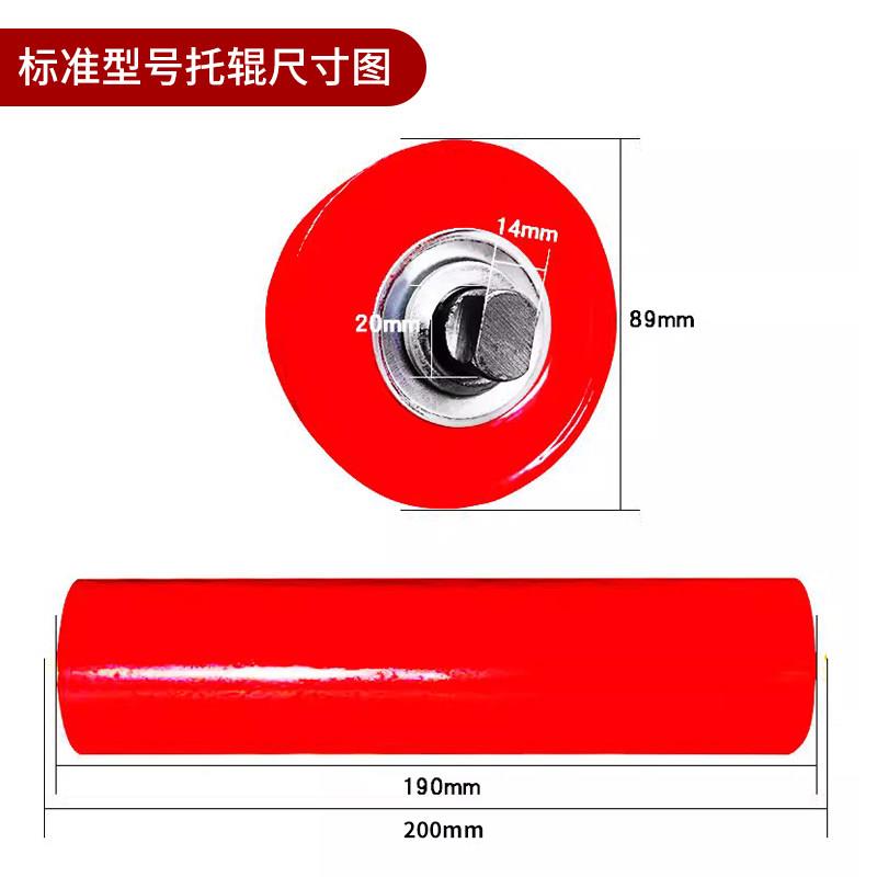 新品输送带托辊滚筒定制矿用无动力托辊流水线滚筒托辊支架输送机图片