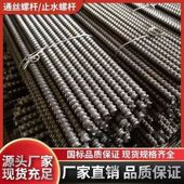 德国品质建筑穿墙通丝螺杆支模板粗牙对拉螺栓工地用全套穿墙螺丝