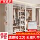 德国品质洞洞板金属衣柜小户型家用简易加厚衣柜全包围居家衣柜落