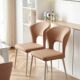 德国品质轻奢高档餐椅家用椅子北欧软包靠背椅简约现代家庭餐桌椅