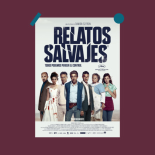 荒蛮故事电影海报墙贴 黑色幽默 宿舍房间装饰画报家居挂画