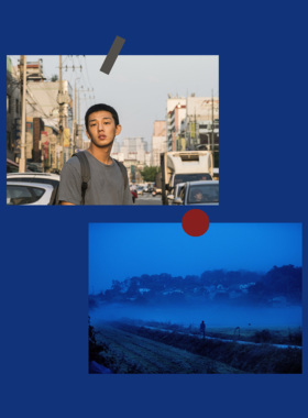 李沧东韩国 刘亚仁 燃烧 电影海报 卧室墙贴宿舍装饰画家居背景墙