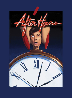 下班后电影海报after hours宿舍墙贴小众装饰画报