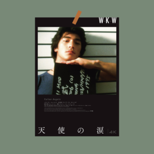 王家卫 堕落天使电影海报墙贴 金城武 宿舍卧室装饰画报