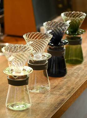 新品Brewista手冲咖啡滤杯V60过滤杯 耐热玻璃分享壶手冲套装系列