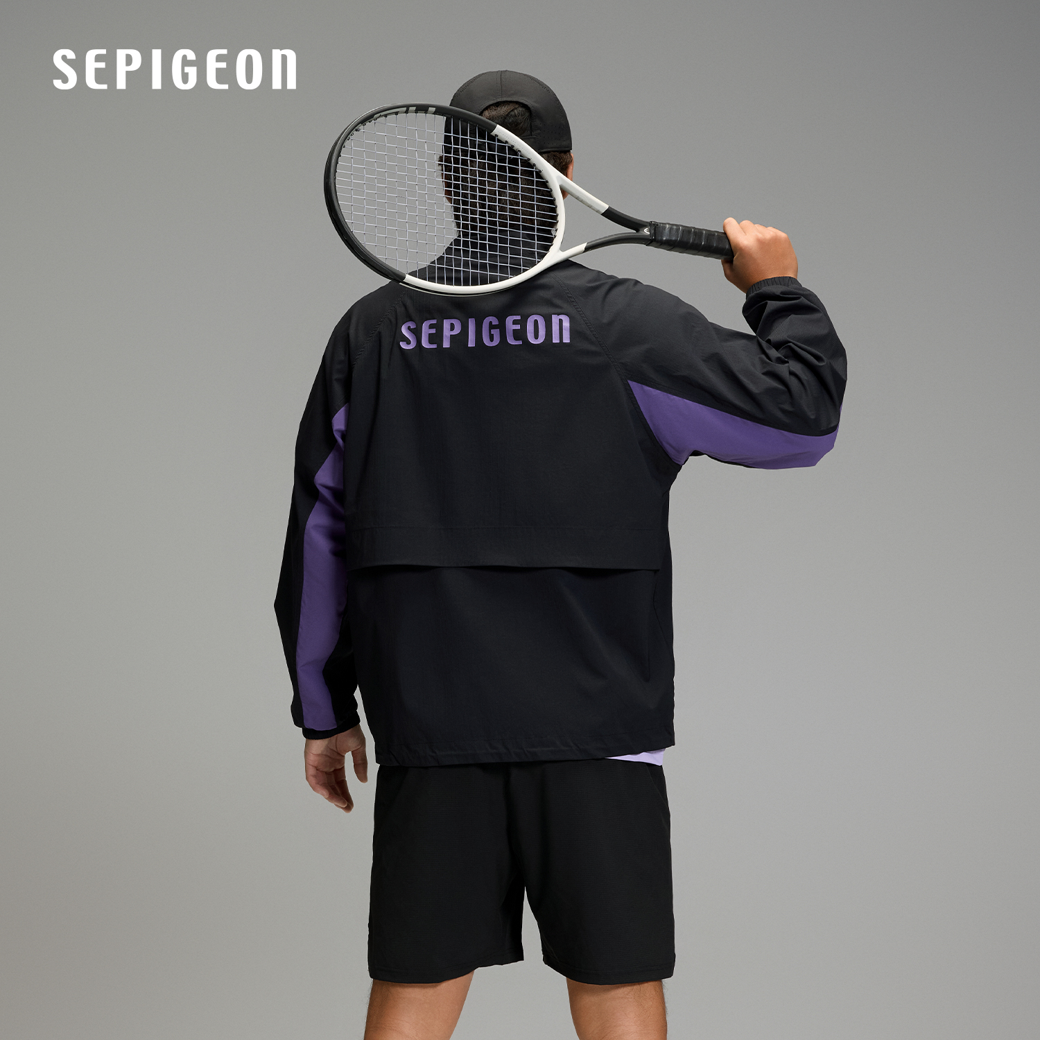 SEPIGEON反光拼接速干夹克网球外套