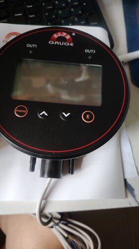 Safe gauge台湾华记60J-4599-Dp009-N数字微压差表电子0-25in w.c