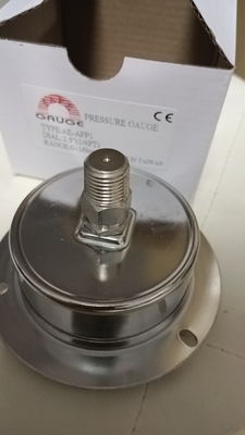 台湾华记压力表AE-AFP1轴向不锈钢160bar2300psi2.5寸