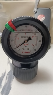 国产Y Son压力表pp隔膜径向4kg