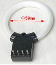 2025冲皇冠黑色外壳一件代发MINILAMP 显微镜灯管220V8W内径58MM