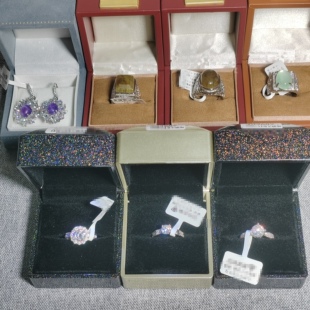 日本回流田崎真宝天然玉石钻石戒指原枝男女手链牛角戒指手环全新