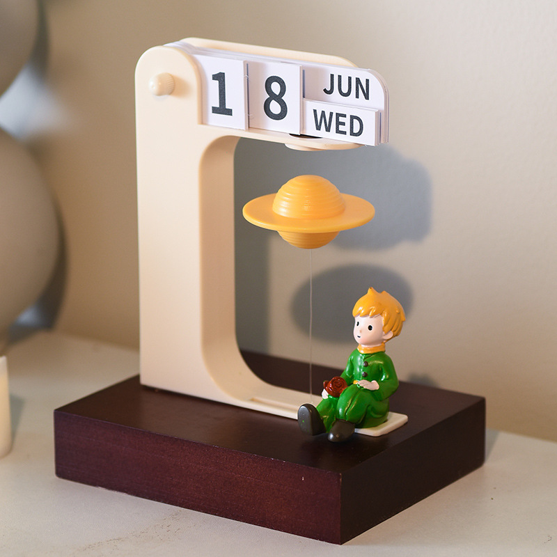 小王子悬浮万年历，氛围感拉满