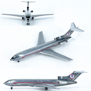 1:500美国航空波音727-200客机N6809飞机模型合金仿真成品