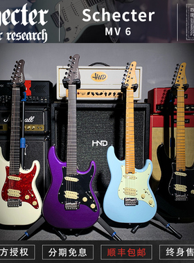 初始化乐器 印尼产 Schecter 斯科特 23新品 MV-6 电吉他 现货