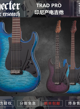 初始化乐器 斯科特 Schecter TRAD PRO-EBONY 电吉他 现货