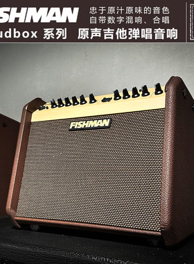 Fishman木吉他音箱Loudbox路演蓝牙充电原声乐器卖唱弹唱音响