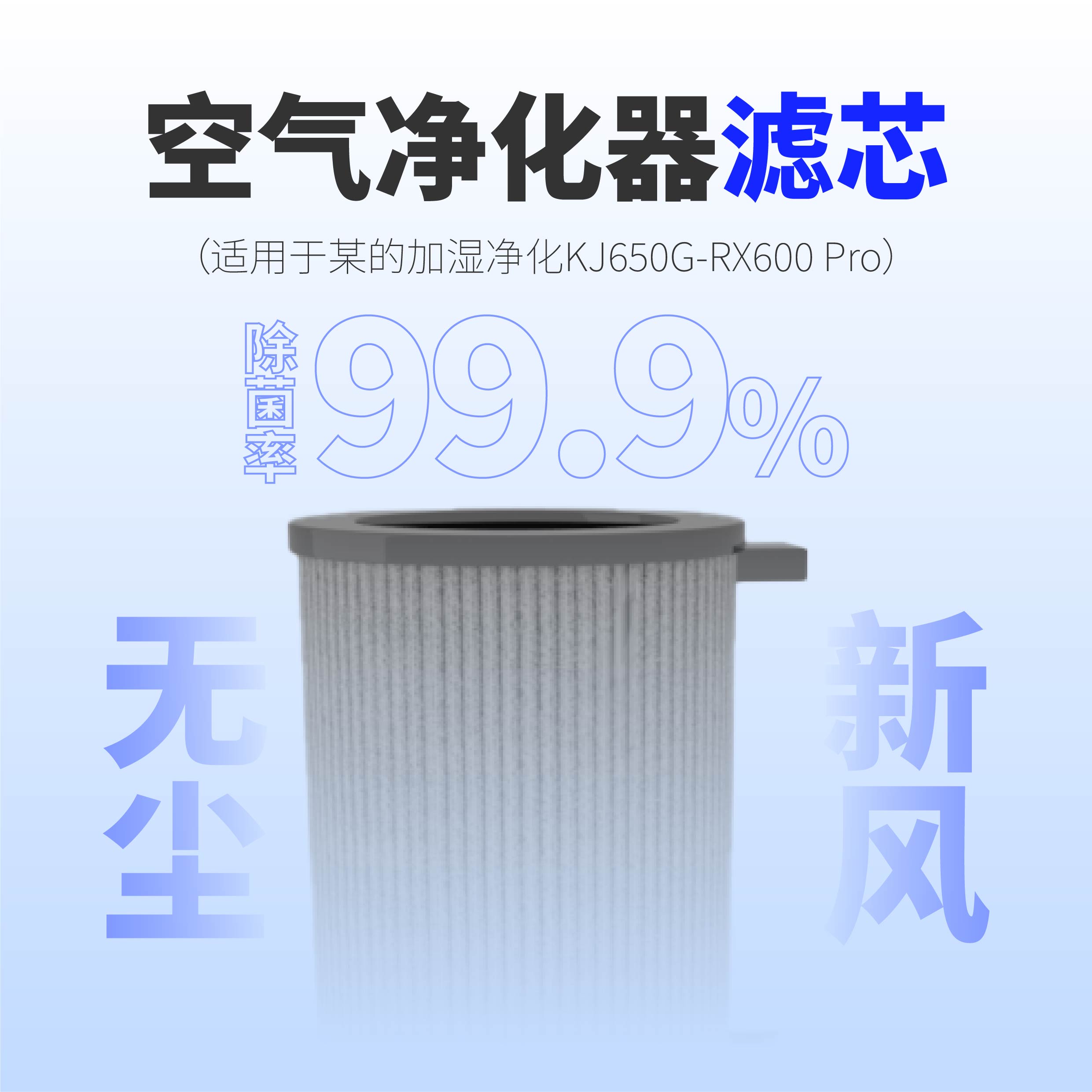 空气净化器、加湿净化KJ650G-RX600 Pro滤芯