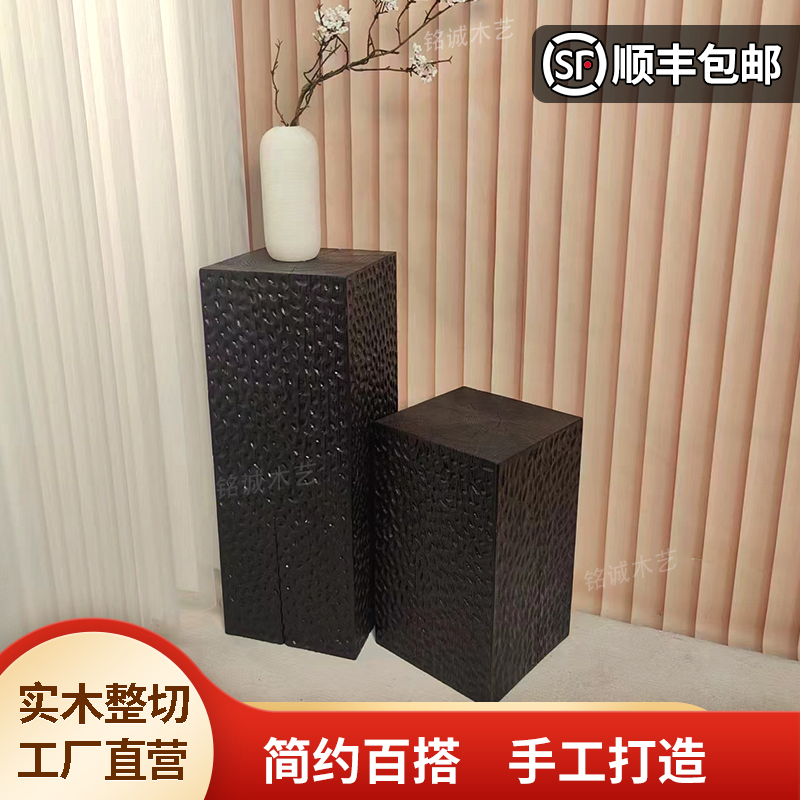 进口木材源头工厂直销创意木墩