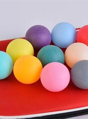 50Pcs Colored Pingpong Balls Round Table Tennis Balls