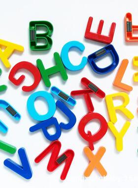 26pcs Magnetic Learning Alphabet Letters Plastic Refrigerato