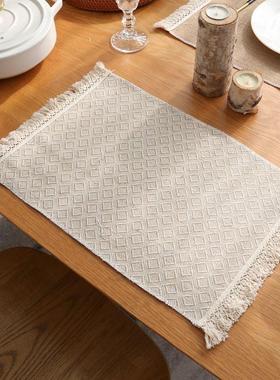 Vintage Placemats Soft Table Mats High Quality Natural Cotto