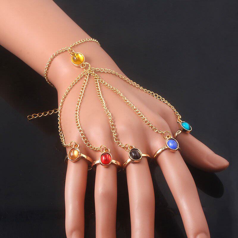 Hot Infinite Power Glove Gauntlet Bracelets Bangles Gem Ston使用感如何?