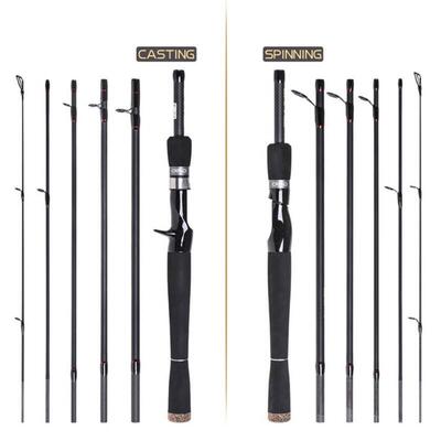 New CAPACI Carbon Small Sea Pole Fiber Telescope Fishing Rod