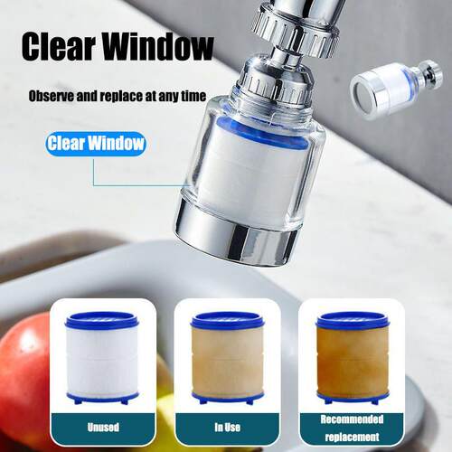 Faucet showerhead water purifier multiple filter nozzle