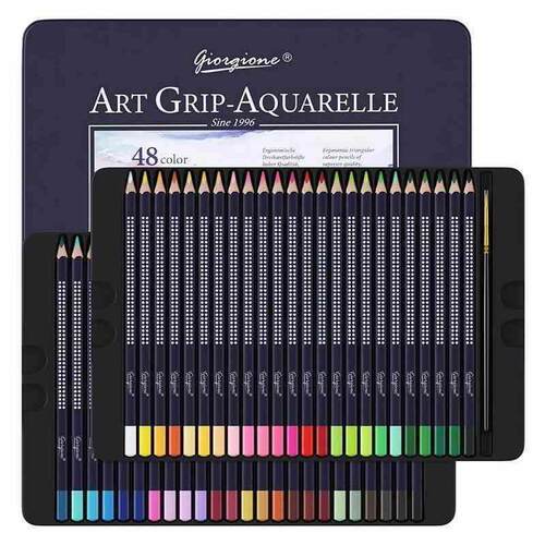 Watercolor Pencil Set 12/36/48/72/120 Coloured Pencils