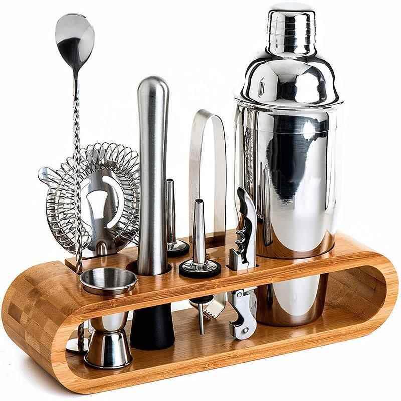 Mixology Bartender Kit 10Piece Bar Tool Set with Stylish